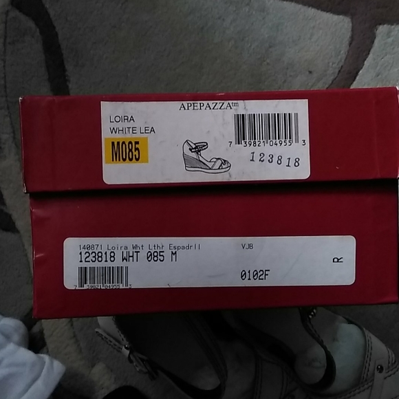 NIB APEPAZZA LOIRA LEATHER ESPADRILLE - Picture 4 of 5